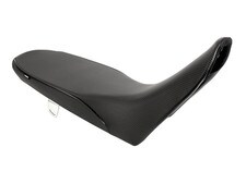 World Sport Seat on the Suzuki DR 650 - Low Version - All Black.